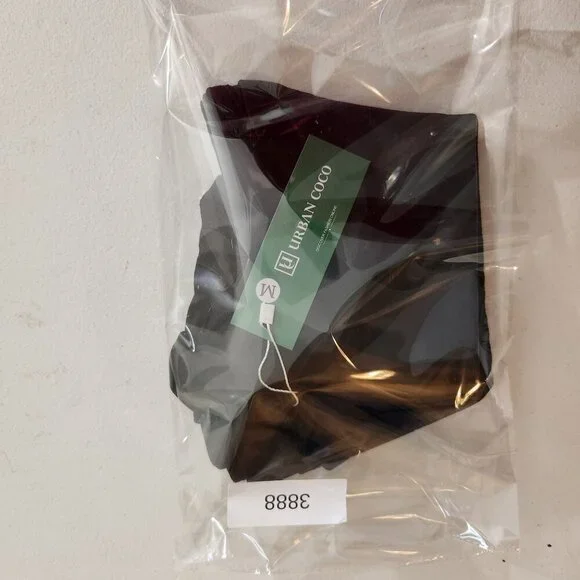 Urban Coco Pleated Flared Skater Skirt Medium Black - Picture 11 of 11